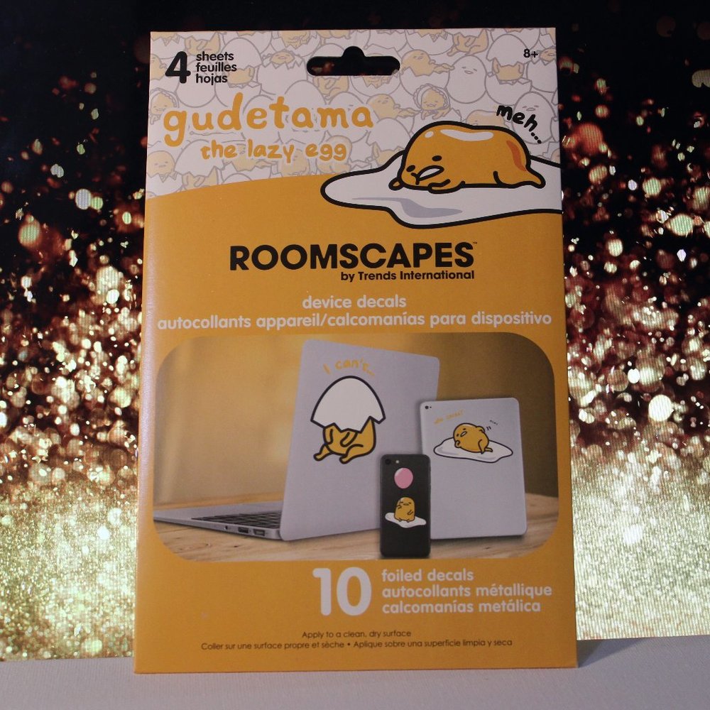 Gudetama The Lazy Egg | Roomscapes Stickers Decals
